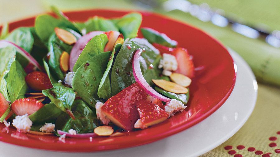 Ягода-Спанакът Salad