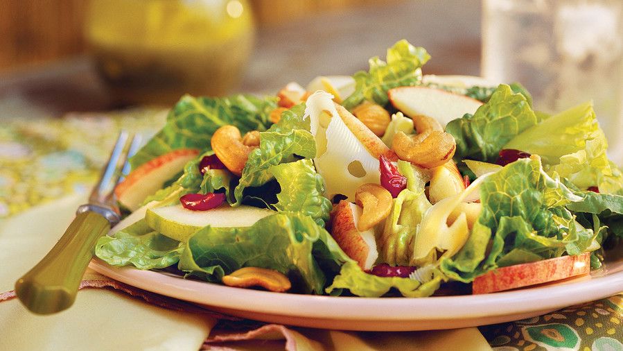 アップルパイ Salad With Lemon-Poppy Seed Dressing