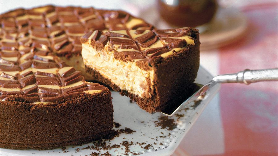صحي Desserts: Lightened Chocolate-Coffee Cheesecake