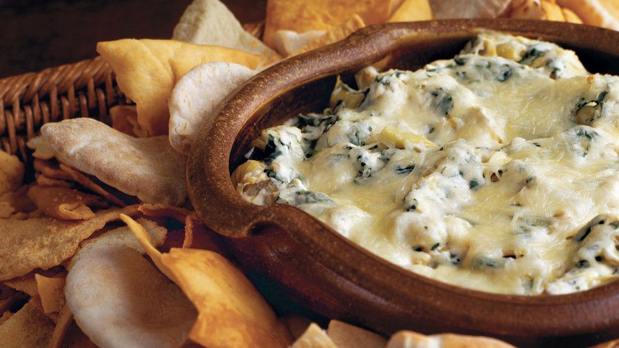 Печен Spinach-and-Artichoke Dip