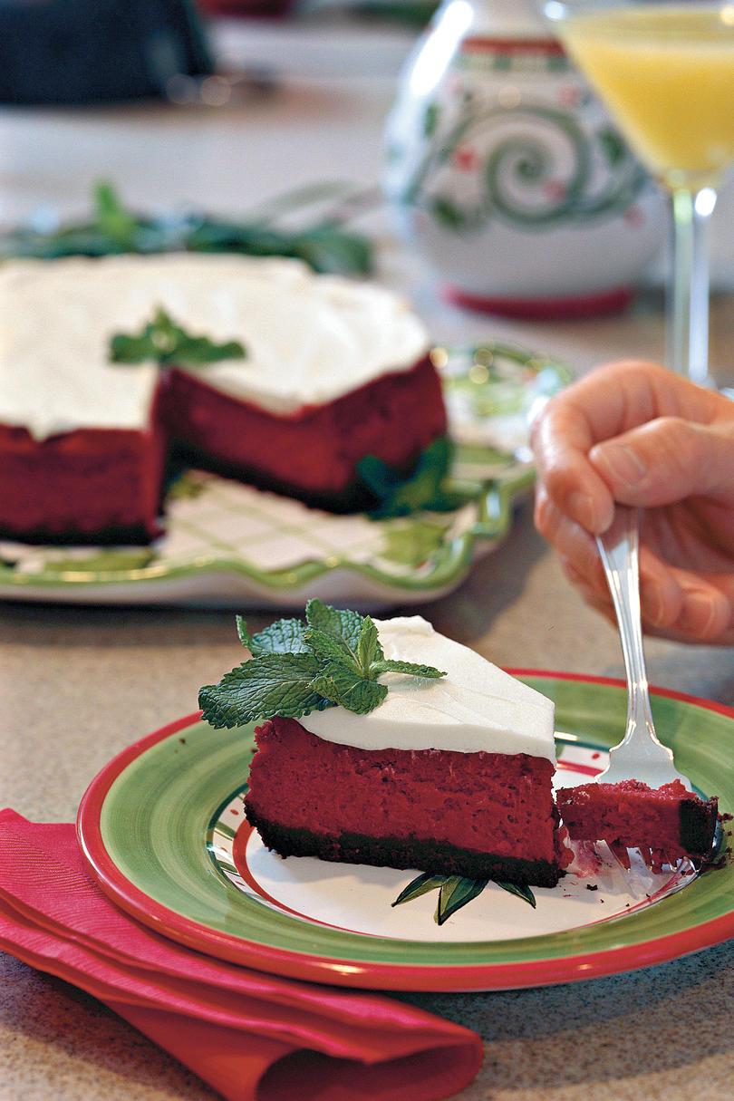 червен Velvet Cheesecake