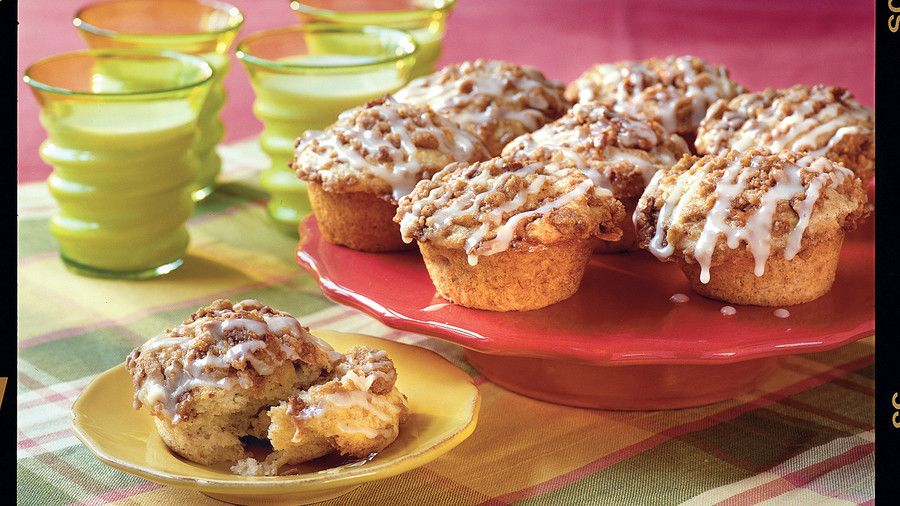 Banan-Toffee Coffee Cakes