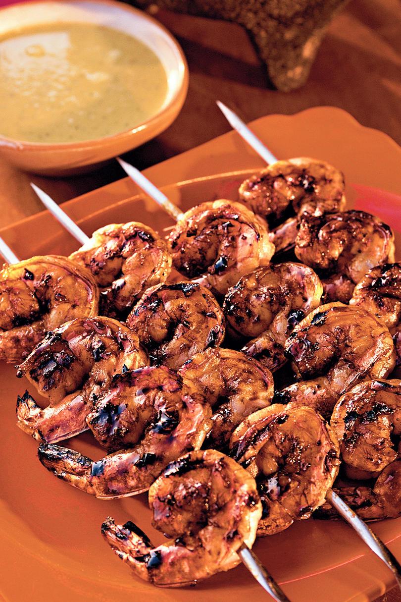 Mexicansk-Grillet Shrimp with Smoky Sweet Sauce Recipes