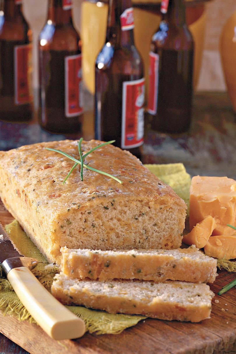 Cheddar-Chive Beer Bread