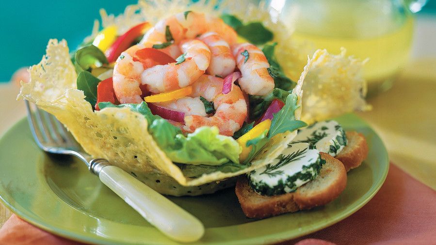 Lemon-Basil Shrimp Salad 