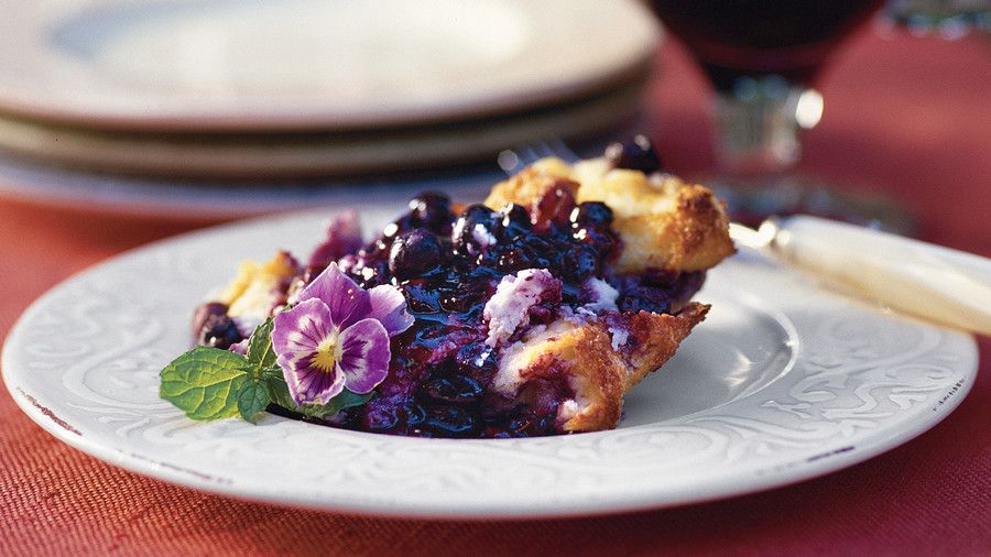 طازج Blueberry Recipes: Blueberry Bread Pudding