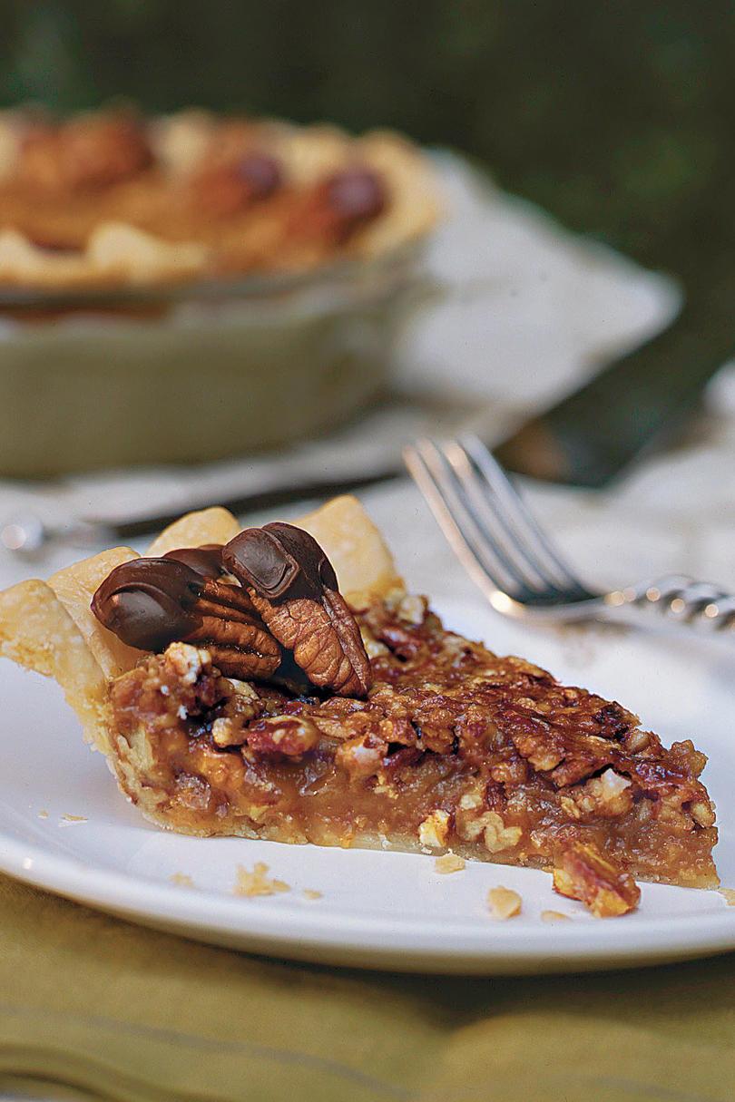 Pekanový ořech Recipes: Caramel-Pecan Pie