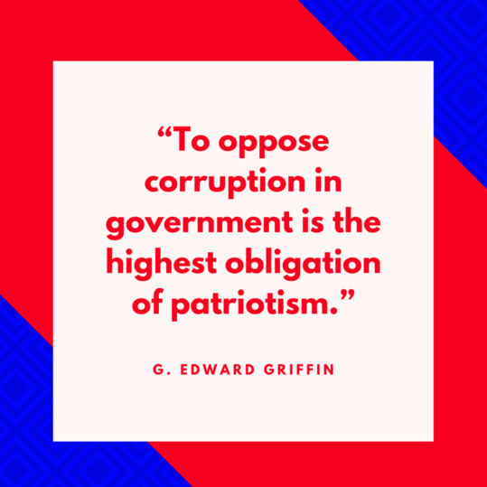 SOL. Edward Griffin on Patriotism