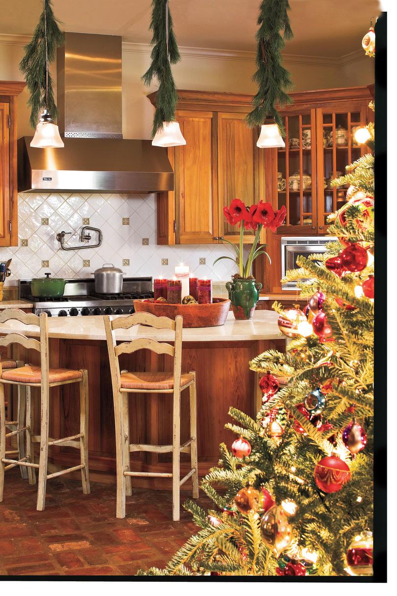 عيد الميلاد Kitchens warm and cozy