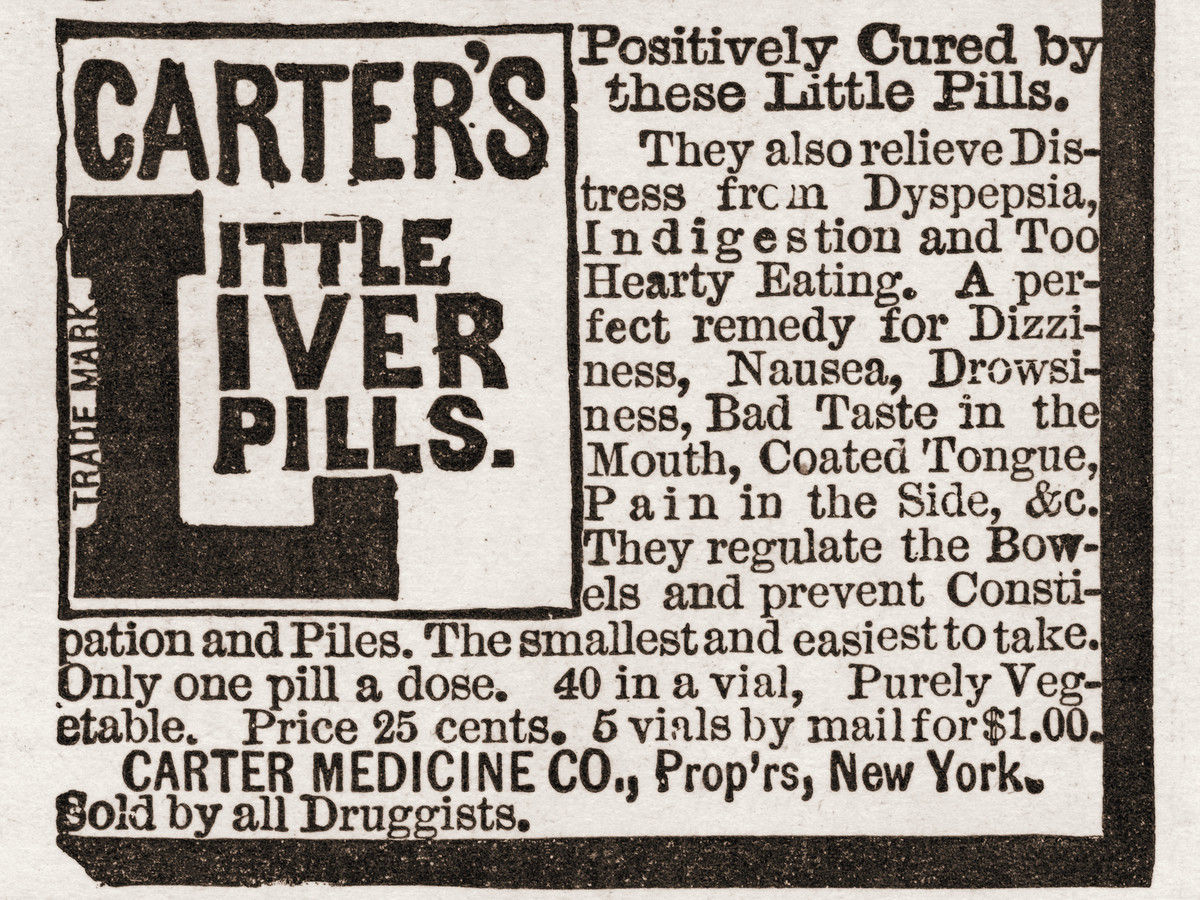Carter's Little Pills Ad