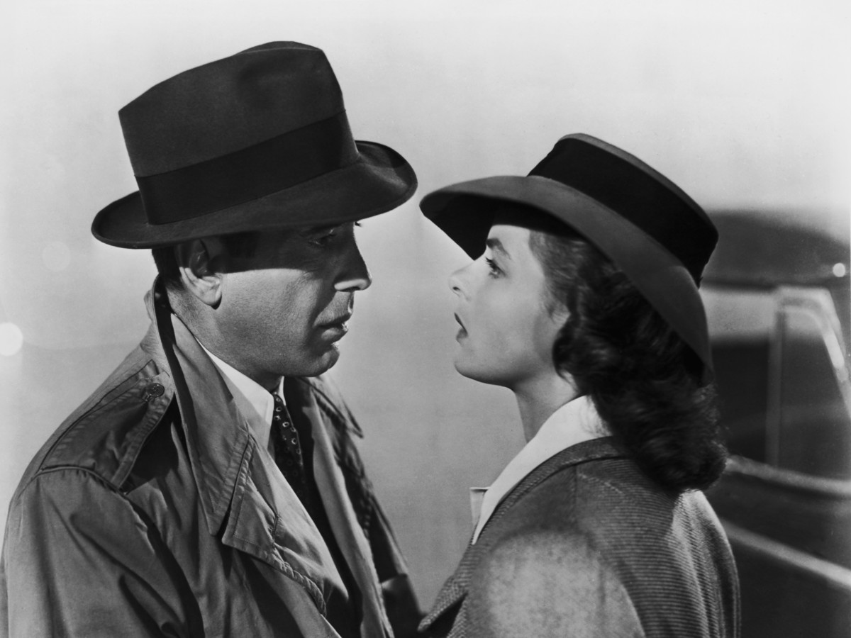 Casablanca Rick Blaine and Ilsa Lund Goodbye