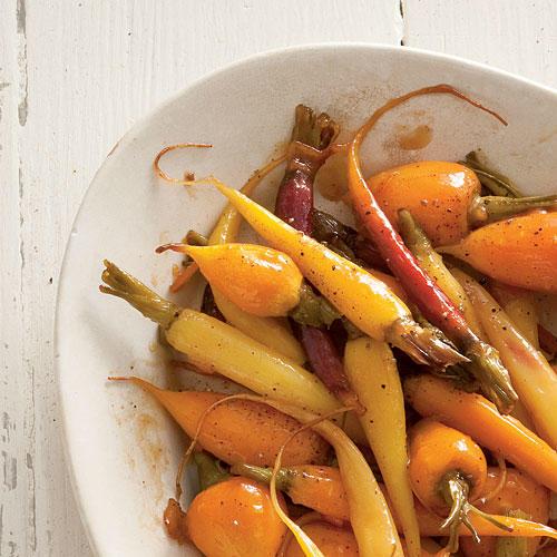 Glazované Baby Carrots
