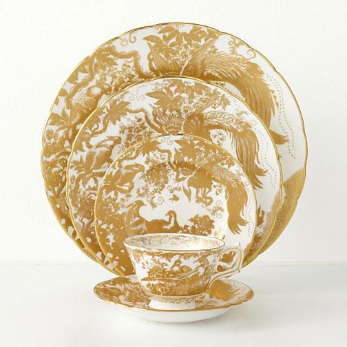 Royal Crown Derby ‘Gold Aves’