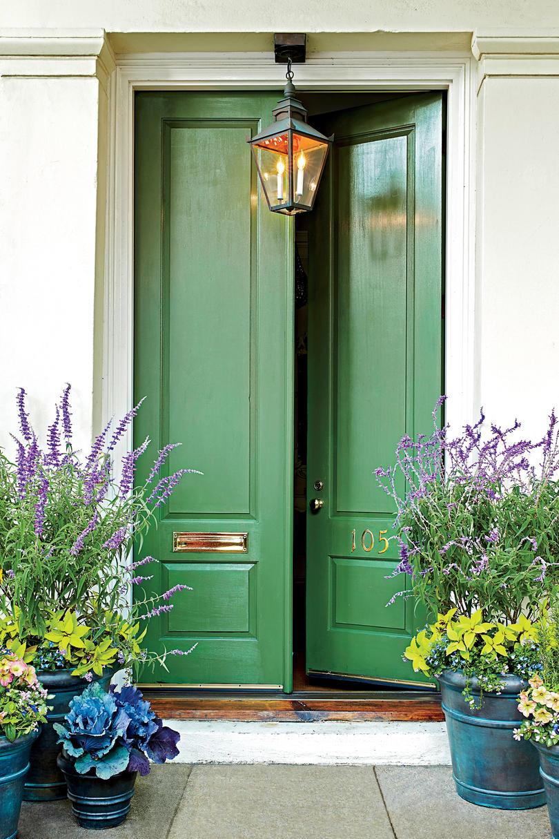 чарлстон Door, Green