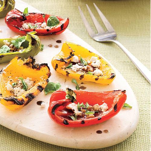 Sano Food Recipe: Grilled Rainbow Peppers