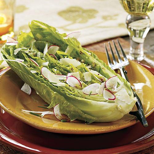 خريف Recipes: Hearts of Romaine Salad