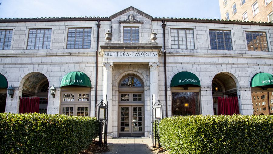 Bottega Restaurant on Highland Avenue in Birmingham, AL