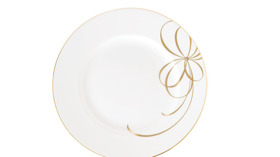 Belle Boulevard Gold Christmas China