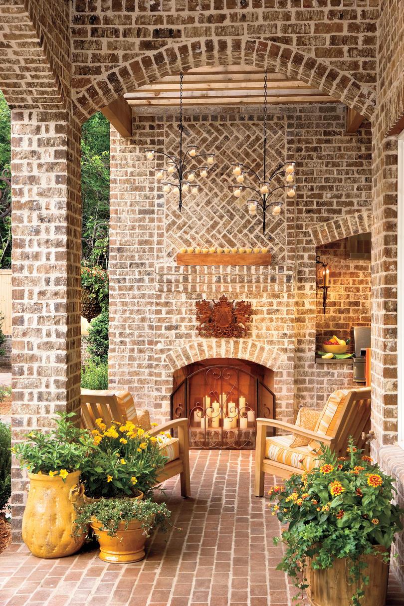 Al aire libre Rooms: Outdoor Fireplaces