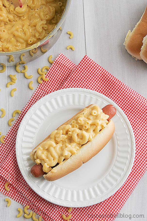 Mac and Cheese Dogs