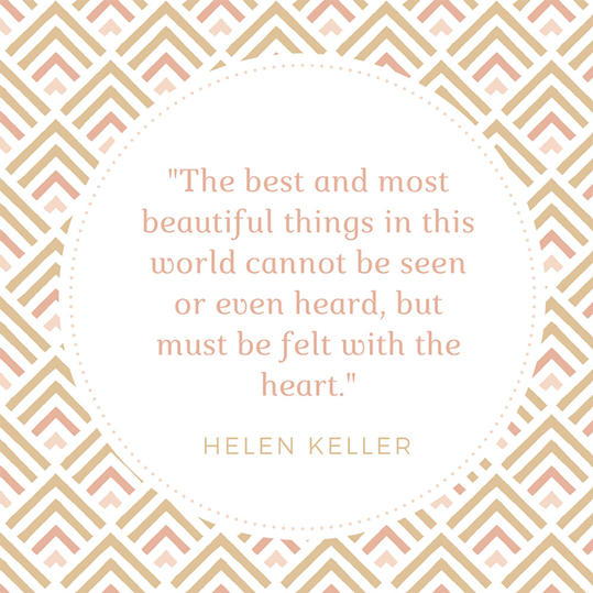 ヘレン Keller Quote