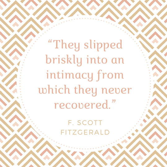 F。 Scott Fitzgerald Quote