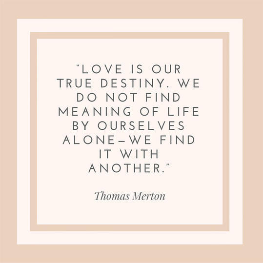 トーマス Merton Quote