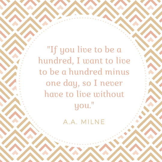 ا. A. Milne Quote