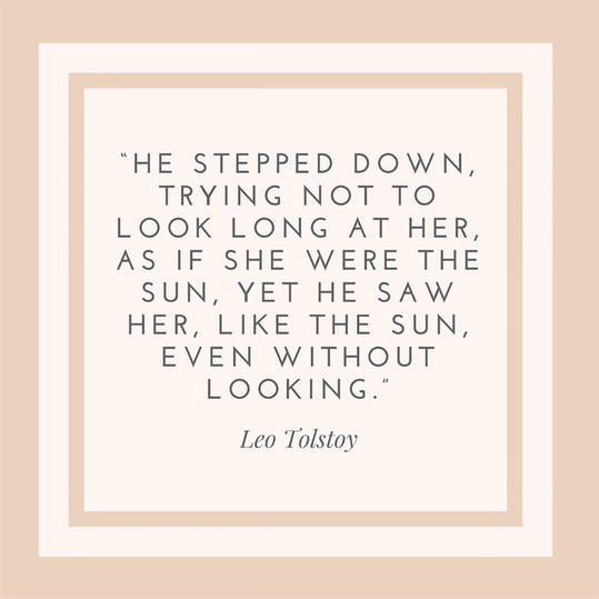 الأسد Tolstoy Quote