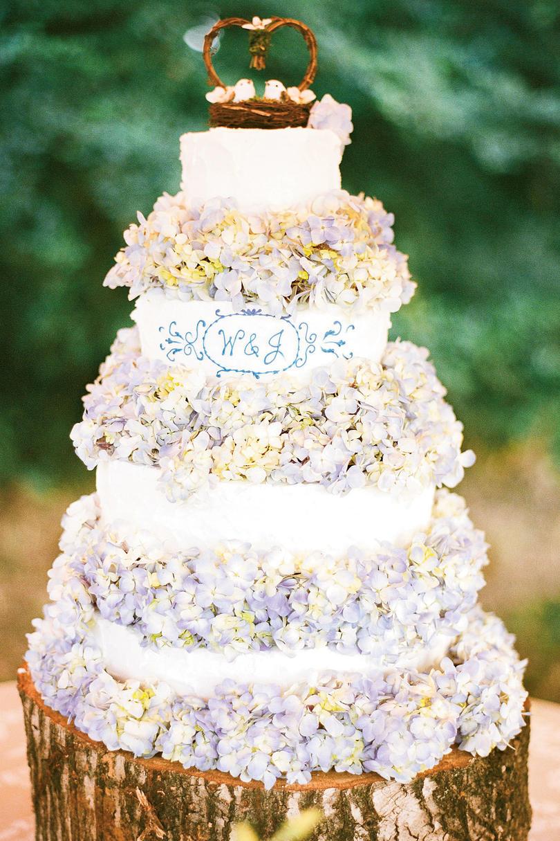 Hortensia Wedding Cake 