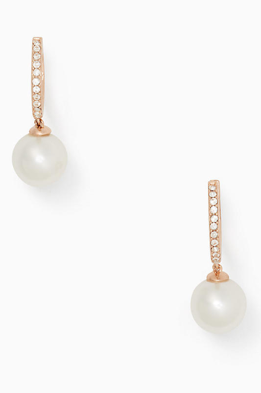 كيت Spade Precious Pearls Drop Earrings