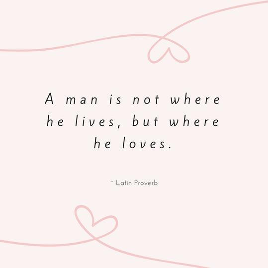 ラテン語 Proverb Love Quote