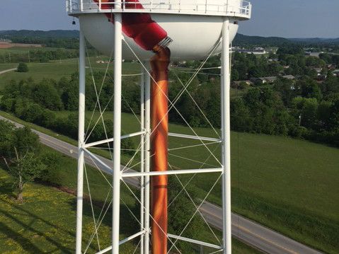 Fabricante's Mark Water Tower