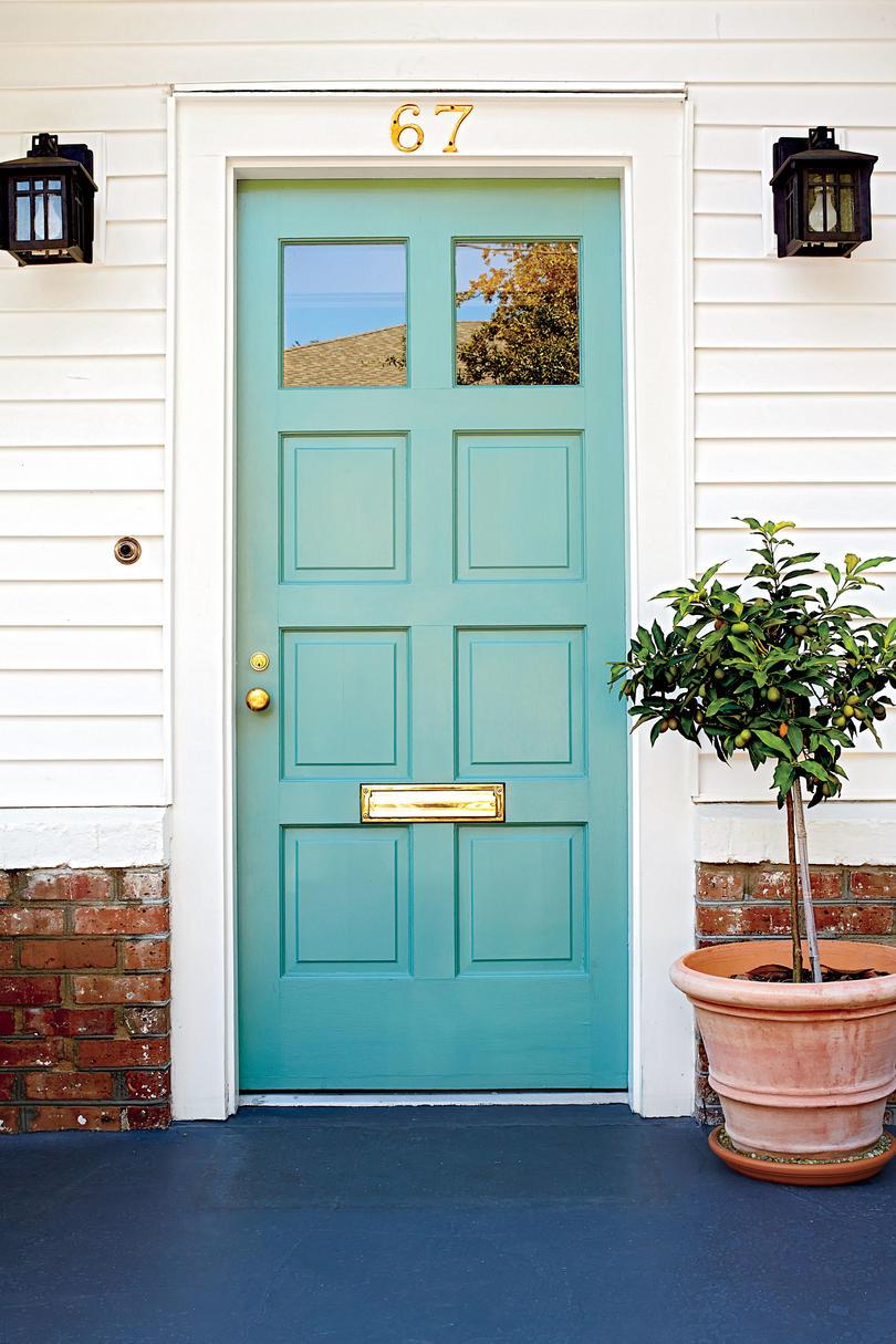 Charleston Door, Light Blue