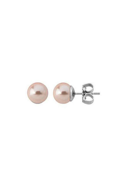 Majorica 10mm Pink Pearl Stud Earrings