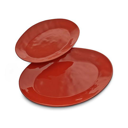 مارين Orange Oval Platters