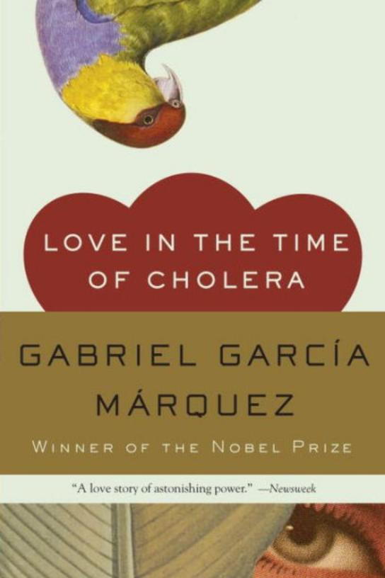 обичам in the Time of Cholera by Gabriel Garcia Marquez