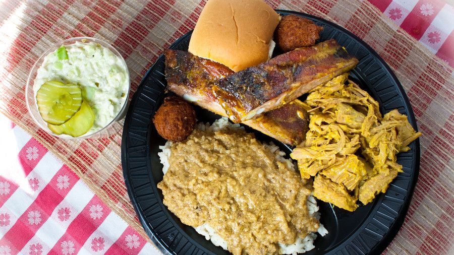Jižní Carolina: Maurice’s Piggie Park BBQ