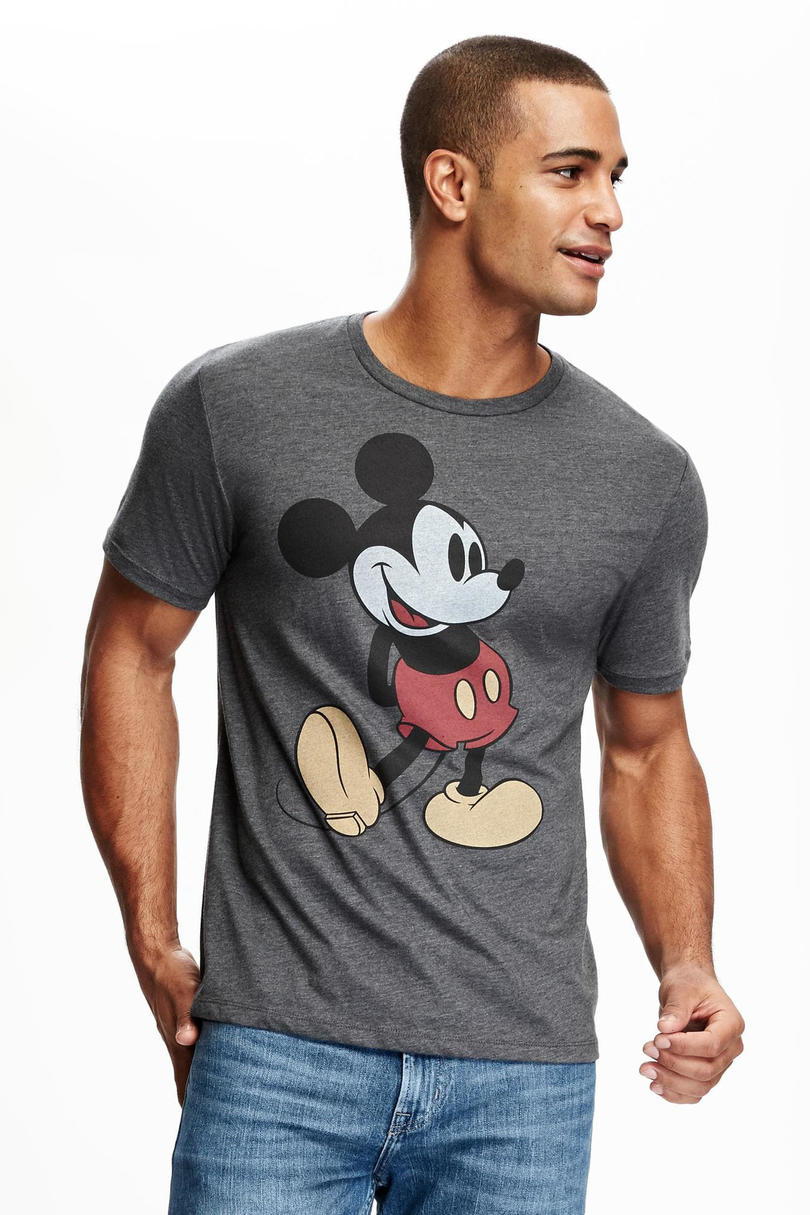 Mickey Mouse Graphic Tee for Men