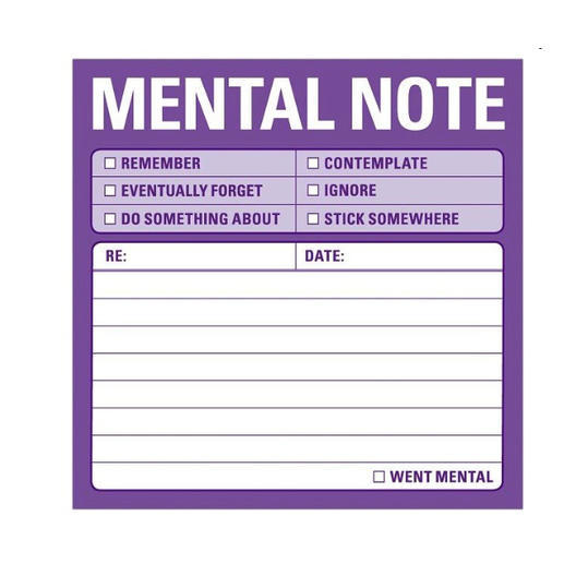 умствен Note Sticky Notes