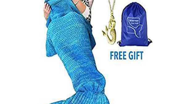 حبك Mermaid Tail Blanket Amazon Prime Gift