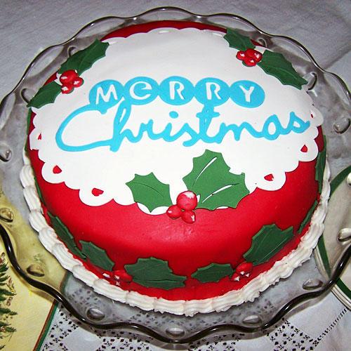 Veselý Christmas Cake