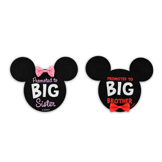 ミニー Big Sister and Mickey Big Brother Stickers