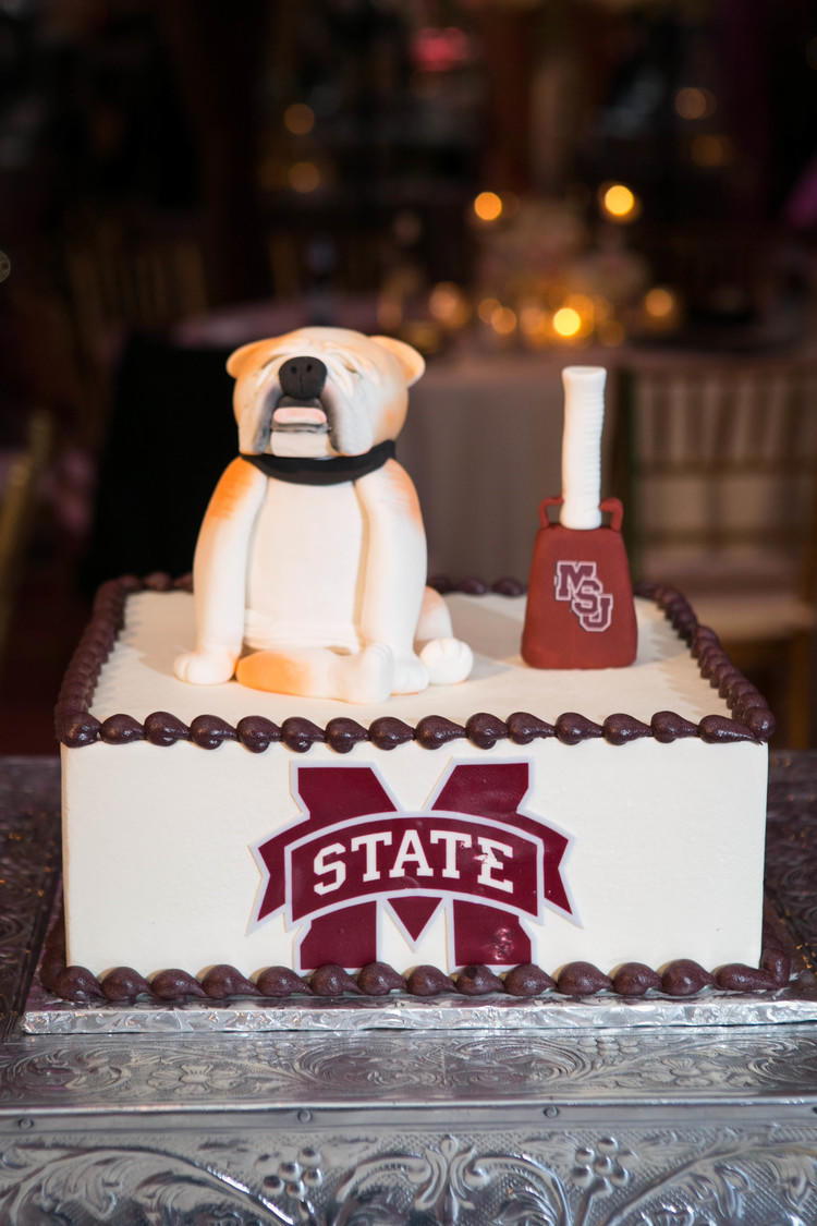 Mississippi State University Bulldog Grooms Cake