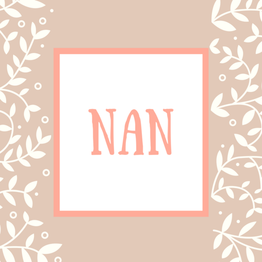 Svigermor Name: Nan