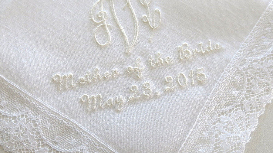 أم of the Bride Handkerchief