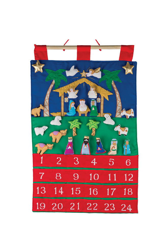 Narození Fabric Advent Calendar