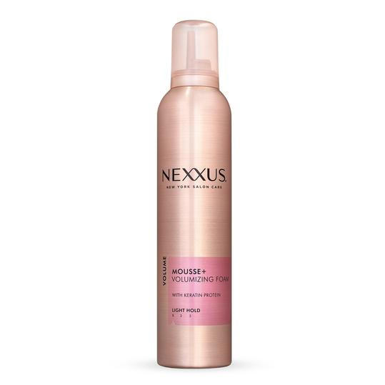 RX1707_ All-Time Best Hair Secrets Nexxus Mousse Plus Volumizing Foam
