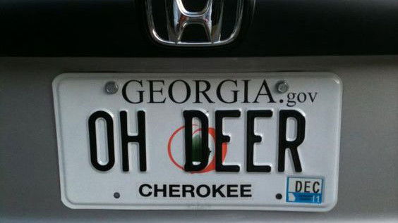 ジョージア州： “Oh Deer!”