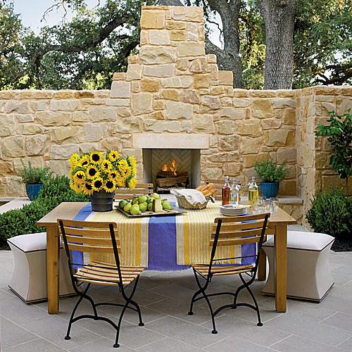 Patio Outdoor Fireplace